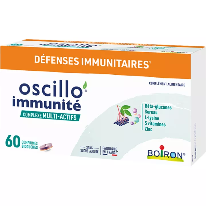 Boiron Oscillo Immunité Complexe Multi-Actifs 60 comprimés