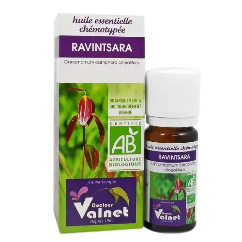 RAVINTSARA Huile Essentielle BIO (10 ml) Valnet