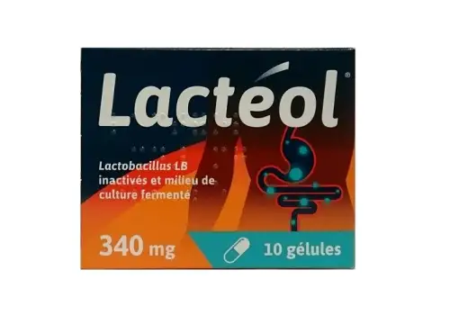 LACTEOL 340 mg Boîte de 10 gélules