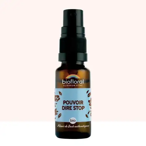 BIOFLORAL Spray Pouvoir dire Stop - Fleurs de Bach Bio