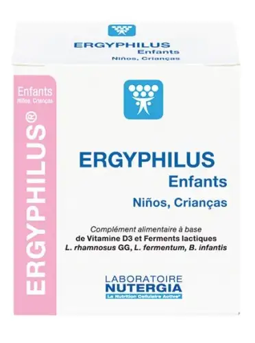 ERGYPHILUS Enfants 14 sachets (Probiotiques) Nutergia