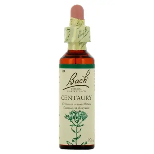 BACH - Fleur de Bach Original Centaury - Flacon compte-gouttes 20ml