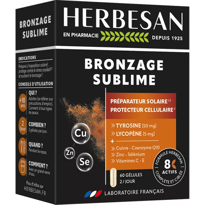 Herbesan Bronzage Sublime 30 gélules