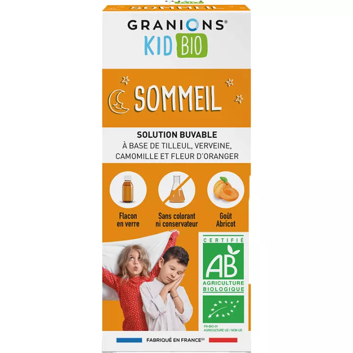 Sirop Enfant Sommeil Granions Kid Bio 125 ml