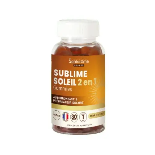 SANTAROME - Sublime Soleil 2 en 1 - 30 gummies