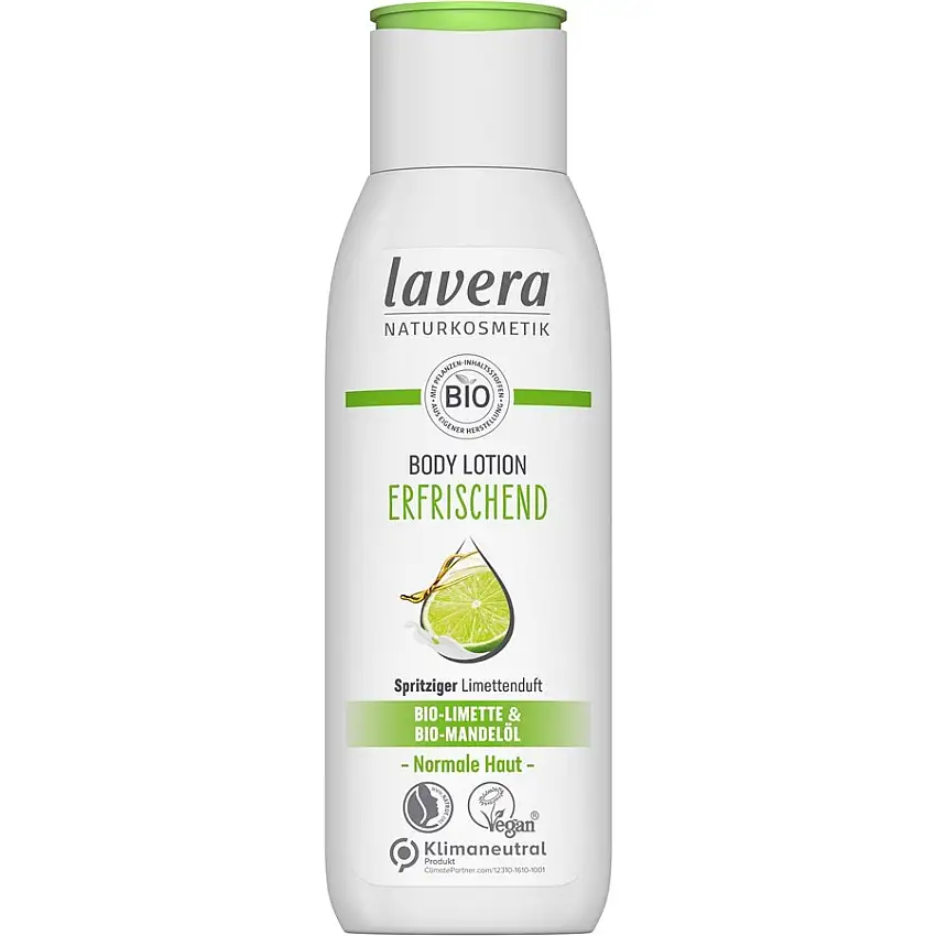 Lavera Lotion pour le corps et laitLime bio & huile d'amande bio