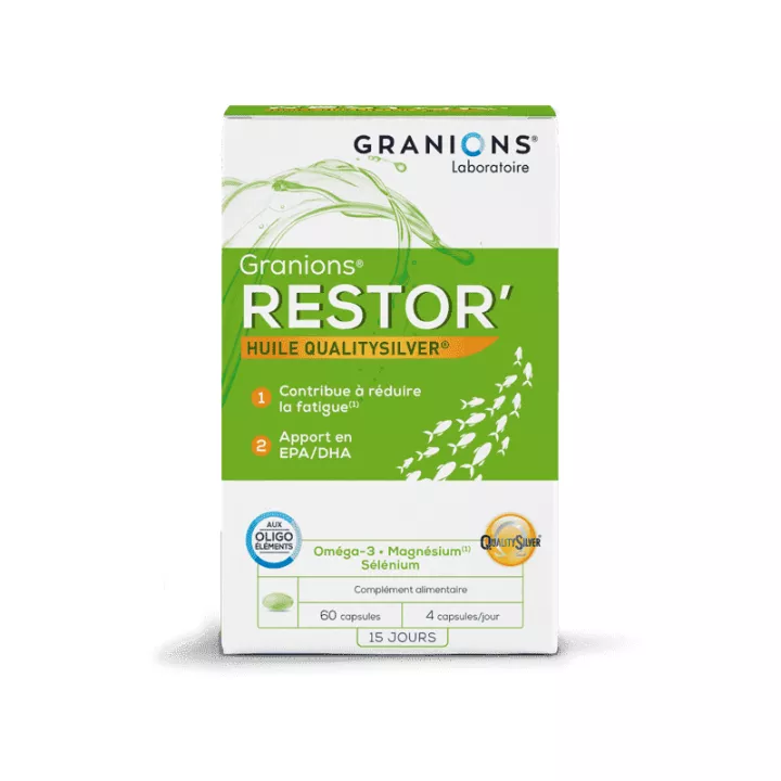 Restor anti-fatigue Granions 60 Capsules