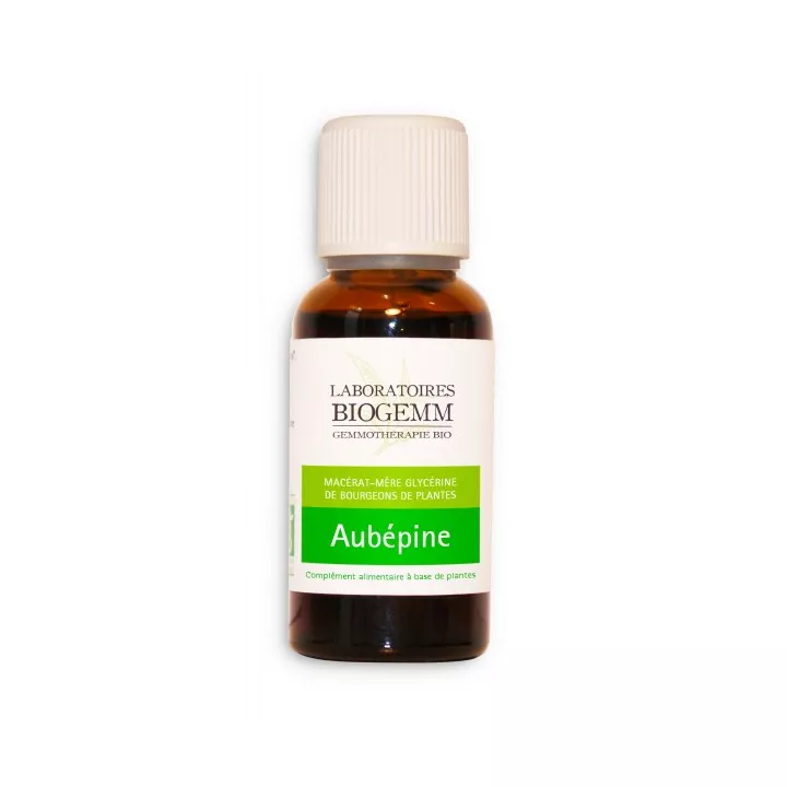 Aubépine Bourgeon Macérât Bio Biogemm 30 ml
