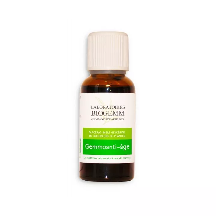 Gemmoanti-Âge Bourgeon Macérât Bio 30 ml Biogemm