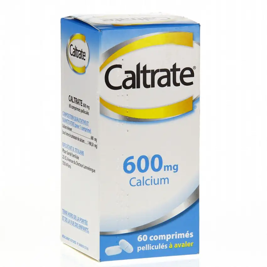 Caltrate 600mg 60 comprimés