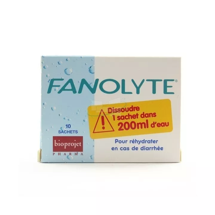 Fanolyte Poudre 10 Sachets 4,5g