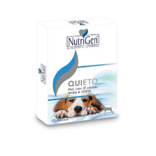 Nutrigen Quieto Complément Alimentaire Pour Chien 10 Comprimés
