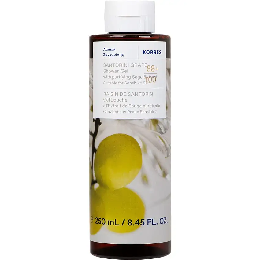Korres Gel doucheSANTORINI GRAPE