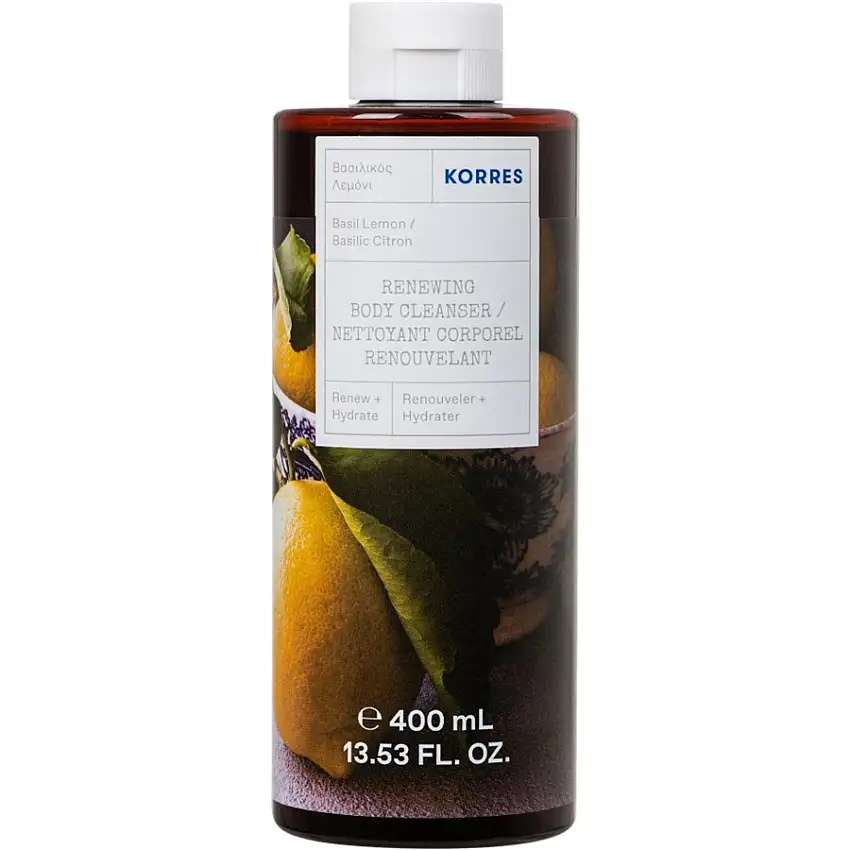 Korres Gel doucheBASIL LEMON