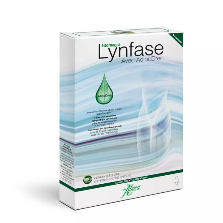Aboca Lynfase Fitomagra Drainage 12 Flacons