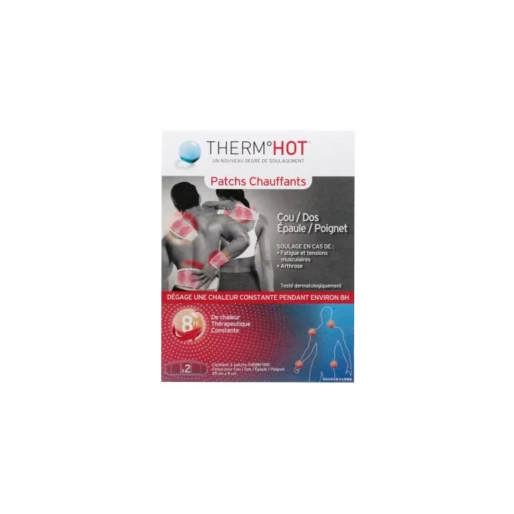Therm-Hot Patchs Chauffants Cou-Dos-Épaule-Poignet