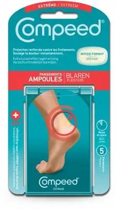 Compeed Pansements Ampoules Extrême Moyen Format