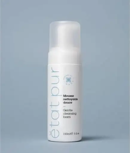 Mousse nettoyante douce