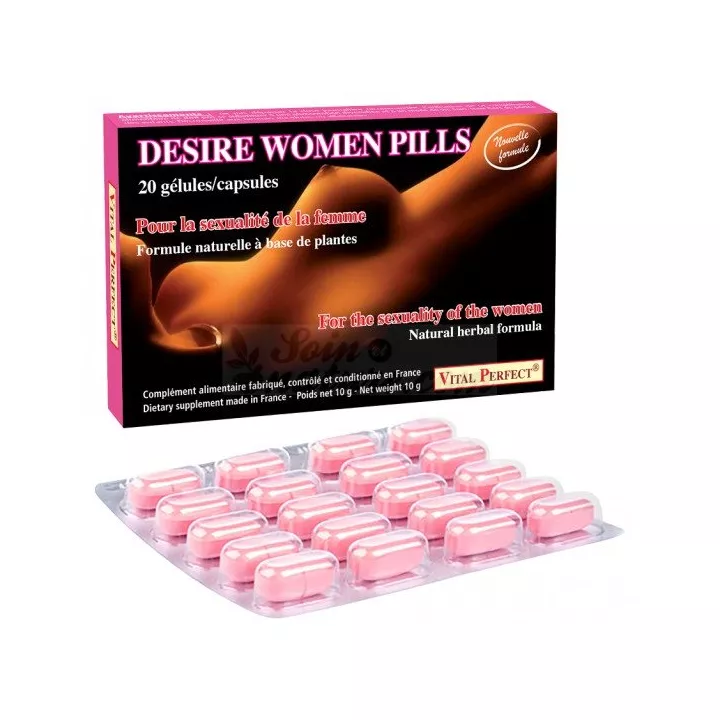 Vital Perfect Desire Women Pills Aphrodisiaque femme 20 gélules