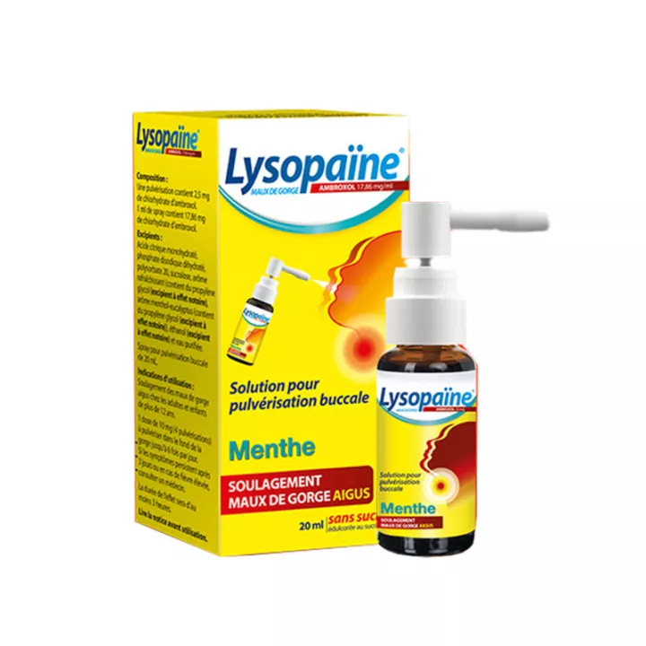 Lysopaine Ambroxol Collutoire Spray 20ML*