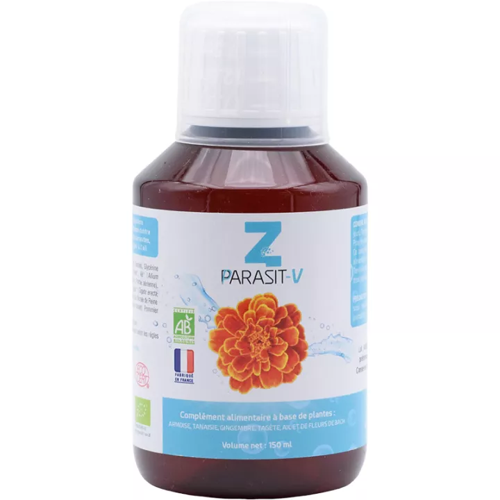 Z-ParasitV Vermifuge naturel BIO en solution buvable