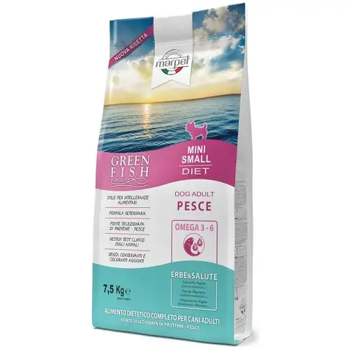 GREENFISH DOG MINI PESCE 7,5KG