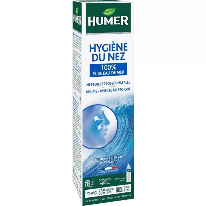 Humer Hygiène Du Nez Pure Eau de Mer Adulte 150 ml