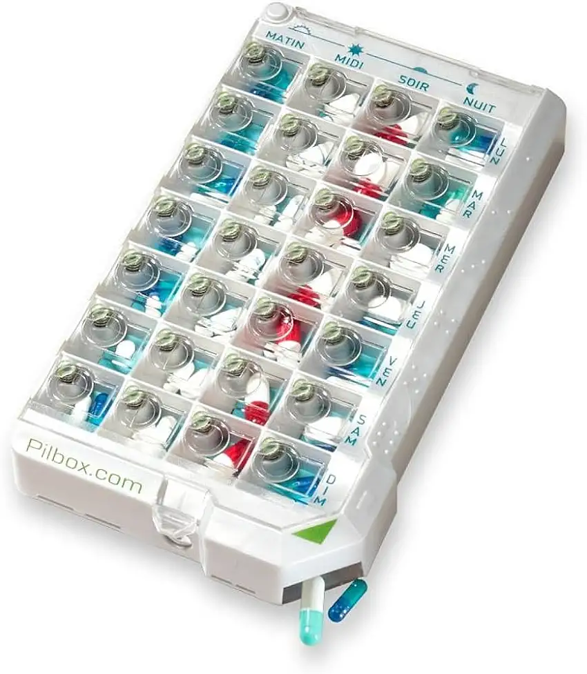 Pilbox Unit Distrib Hebdo+Etui