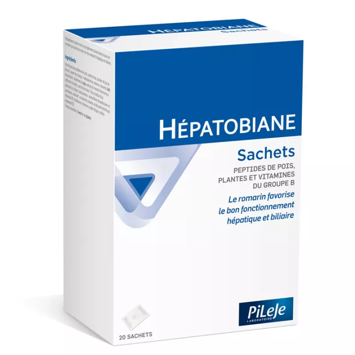 Pileje Hépatobiane Fonction hépatique/biliaire 20 sachets