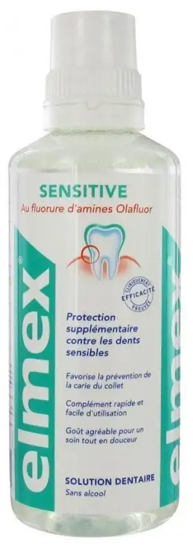 Elmex Sensitive Solution Dentaire Sans Alcool 400ml