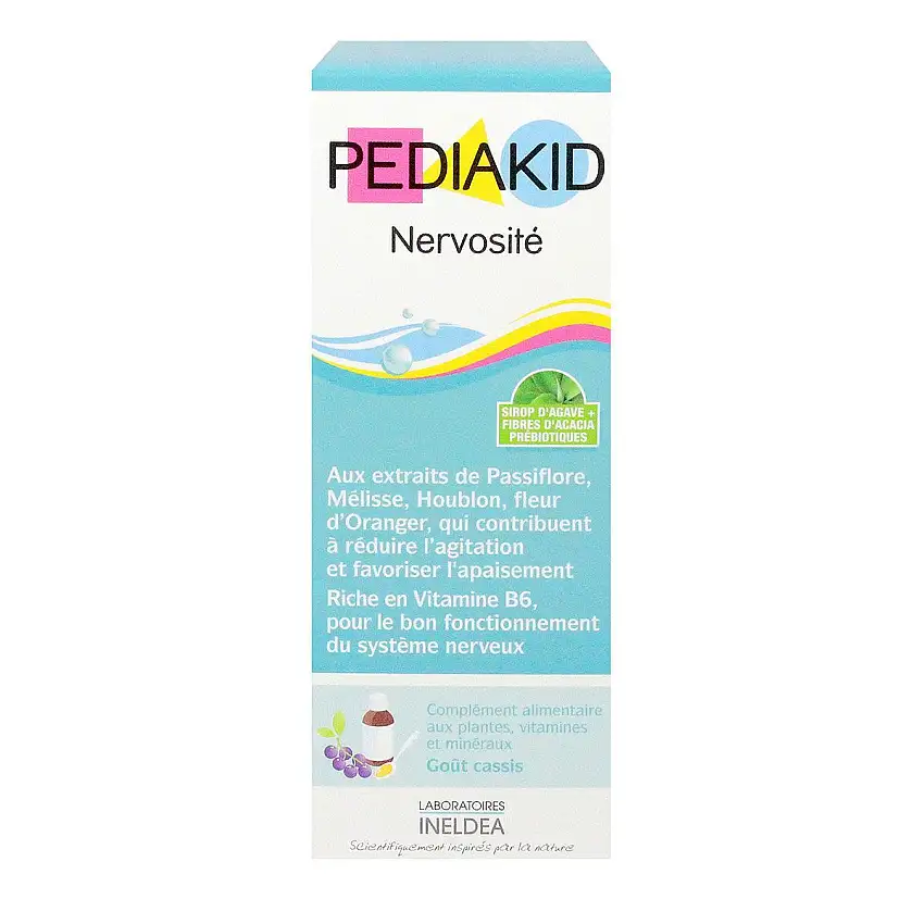 Pediakid Nervosité Sirop Cassis 125ml