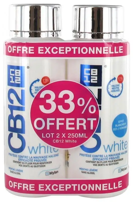 White Bain de Bouche - 2x250ml