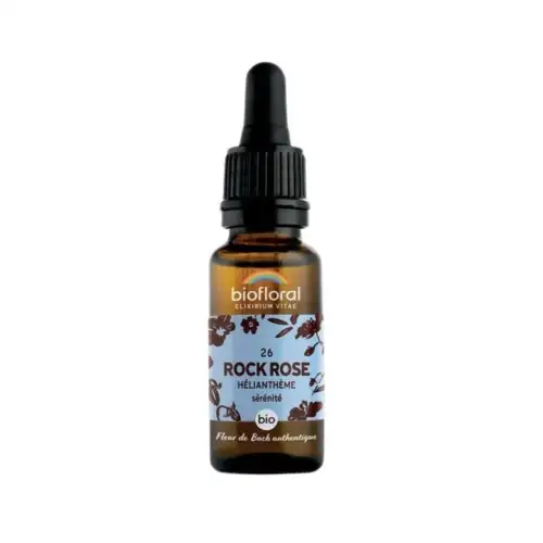 BIOFLORAL Sérénité - Fleur de Bach BIO Hélianthème (26) - 20ml