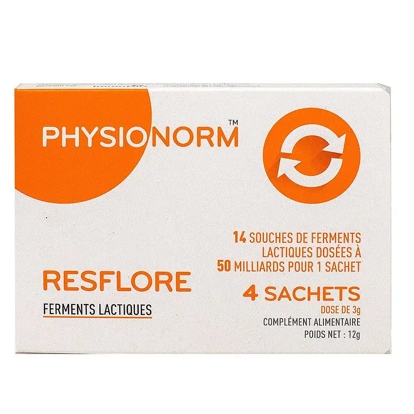 Physionorm Resflore Sachets x4