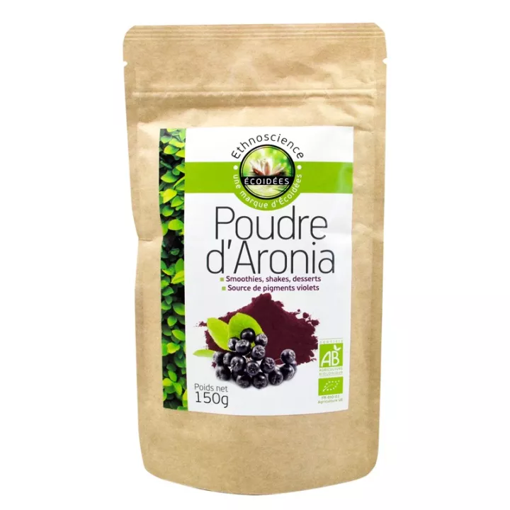 Écoidées Poudre d'Aronia Bio 150 g