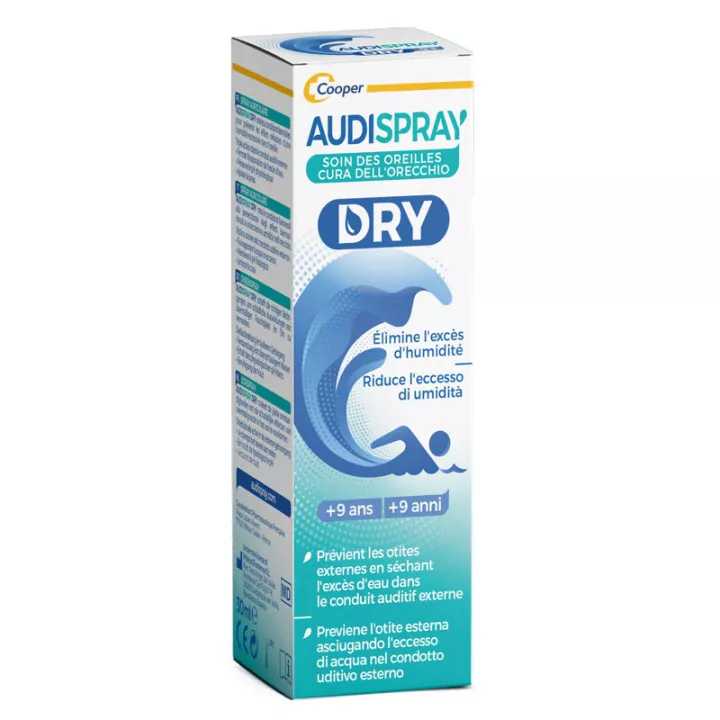 Audispray Soin des Oreilles Dry 30 ml Cooper