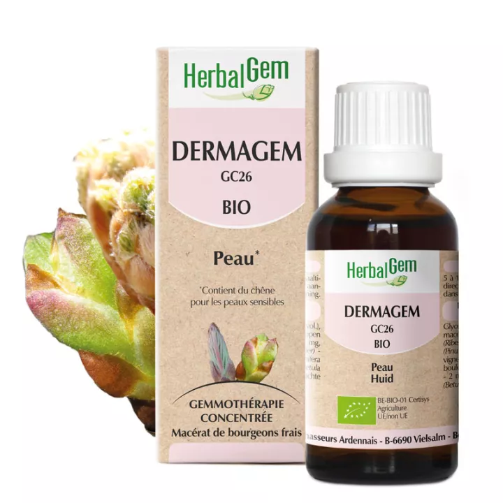 Herbalgem Complexe Dermagem GC26 Peau Bio 30 ml