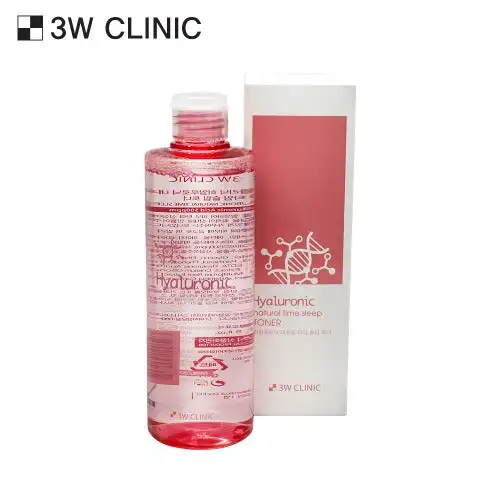3W CLINIC Natural Time Sleep Toner 300ml - #Hyaluronic