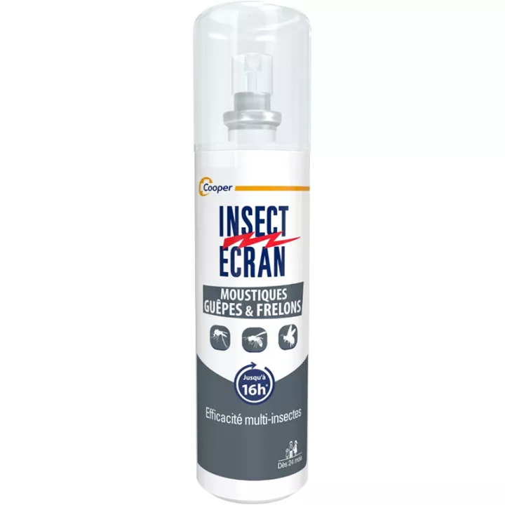 Insect Ecran Spray Répulsif Guêpes et Frelons 100 ml
