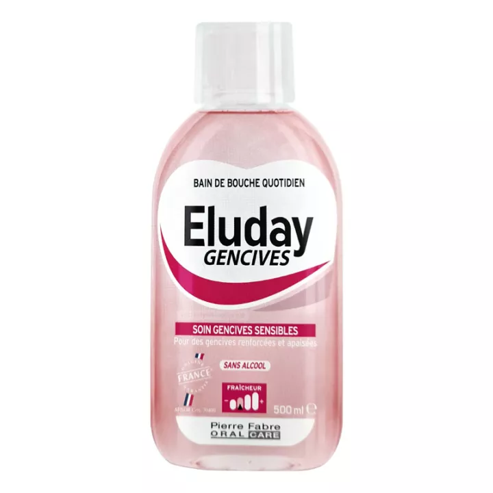 Eluday Gencives Bain de Bouche gencives sensibles
