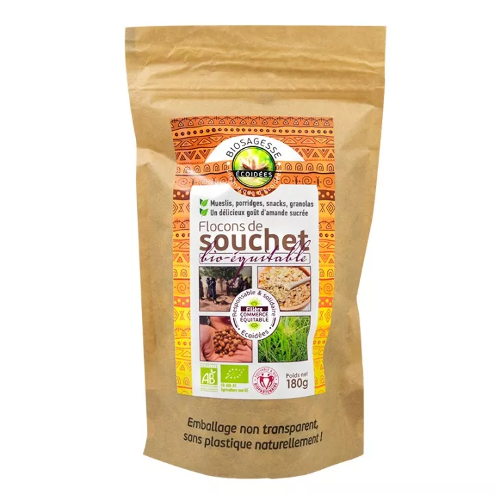 Écoidées Flocons De Souchet Bio 180 g
