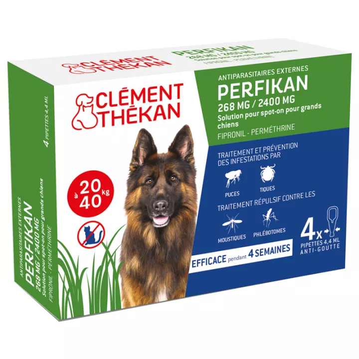 Perfikan Clément-Thekan Spot-on antiparasitaire pour chiens