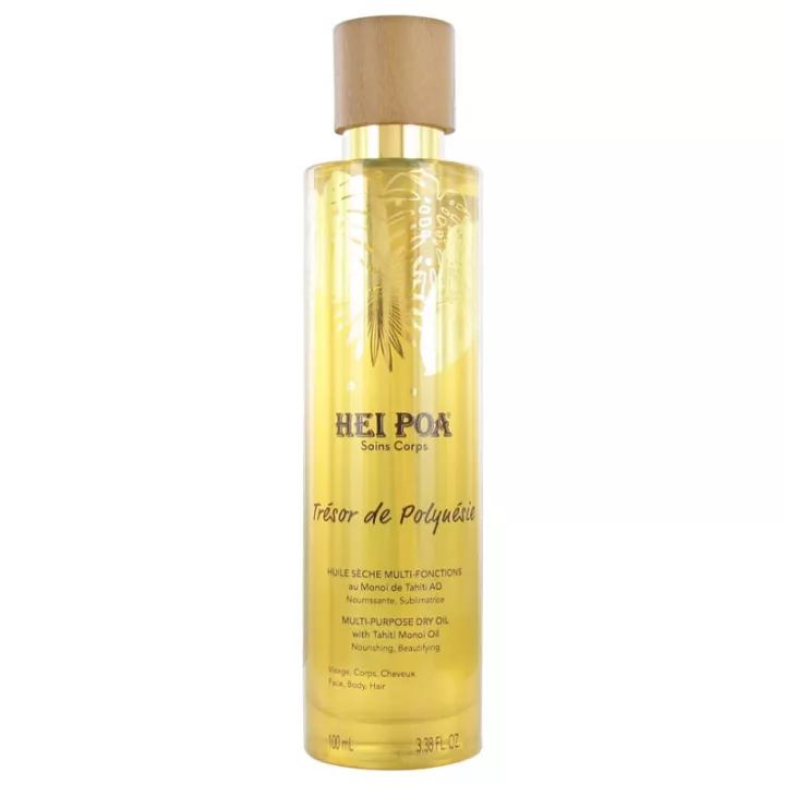 Hei Poa Huile Sèche Trésor de Polynésie 100 ml
