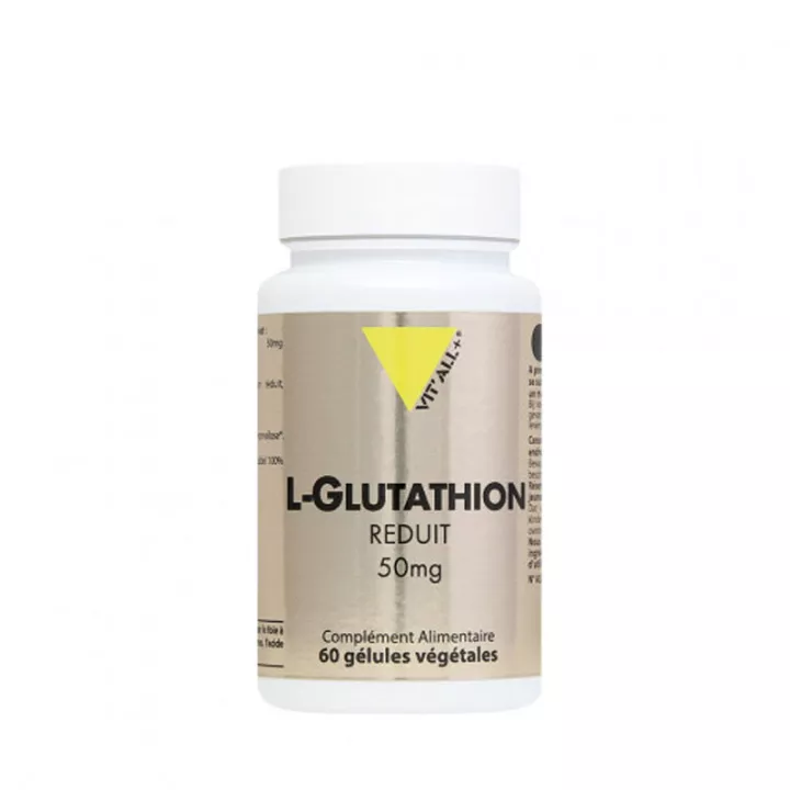 Vitall+ L Glutathion Réduit 50mg 60 gélules
