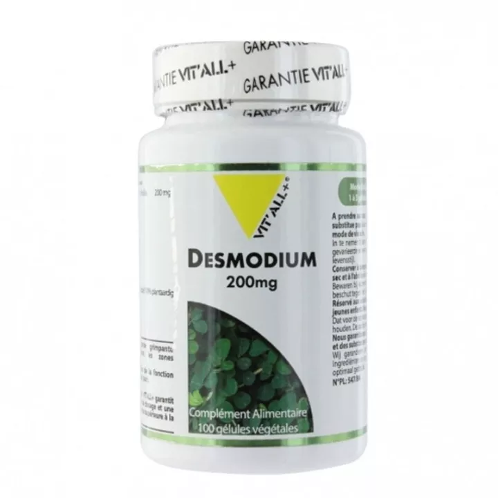Vitall+ Desmodium 200mg Extrait Standardisé 100 gélules végétales