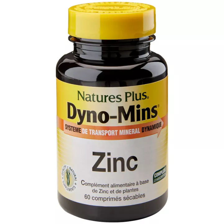 Natures Plus Dyno Mins Zinc 15 mg comprimés chélatés*