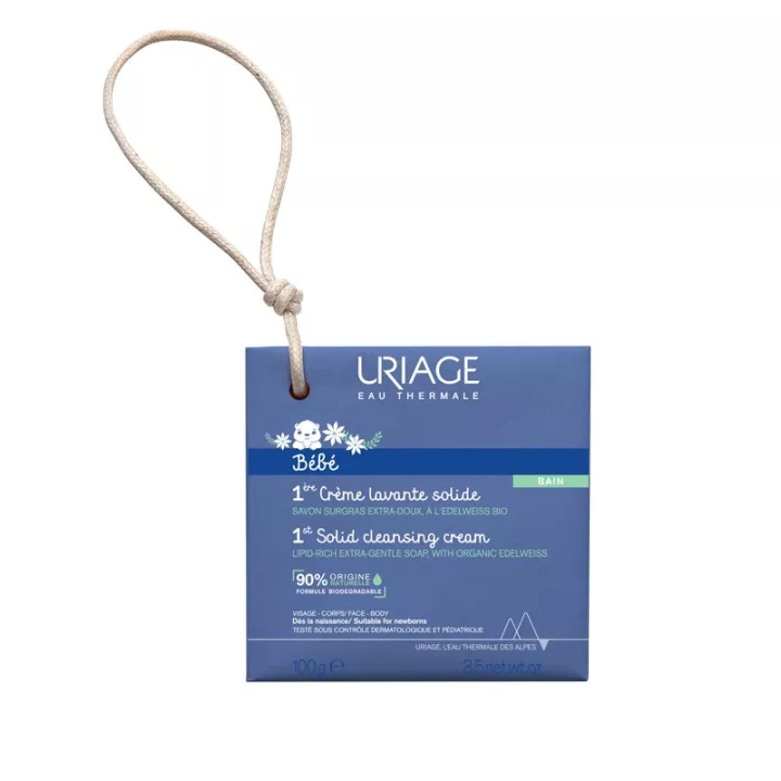 Uriage Bébé 1ère Crème Lavante Solide 100g