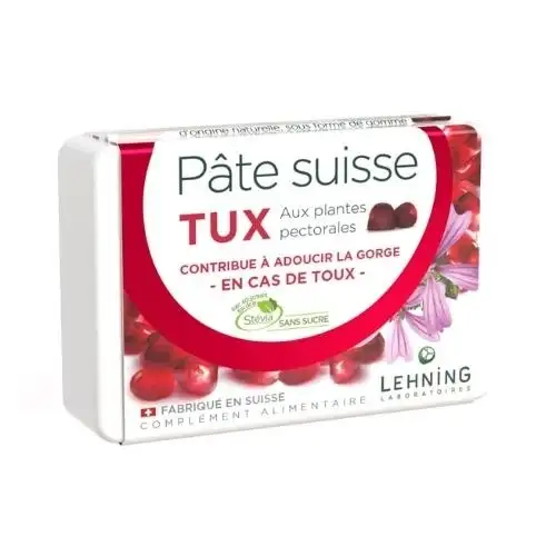 Lehning Pâte Suisse Tux Toux 40 gommes