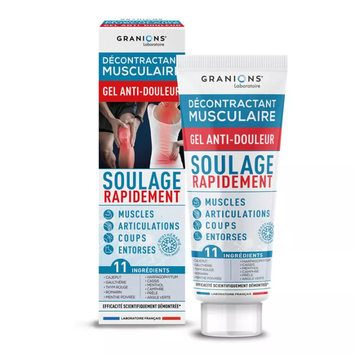 Gel Décontractant Musculaire 100 ml Granions