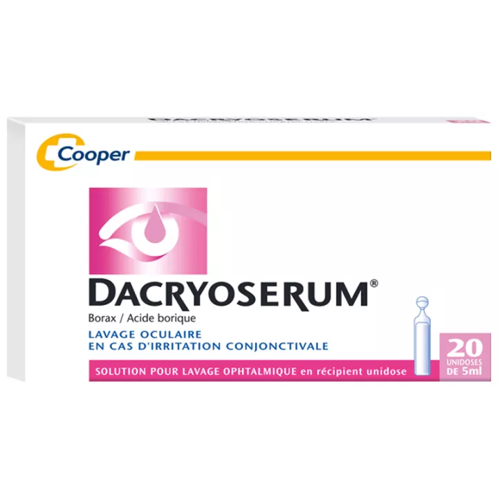 Cooper Dacryoserum Solution Ophtalmique 20 x 5 ml